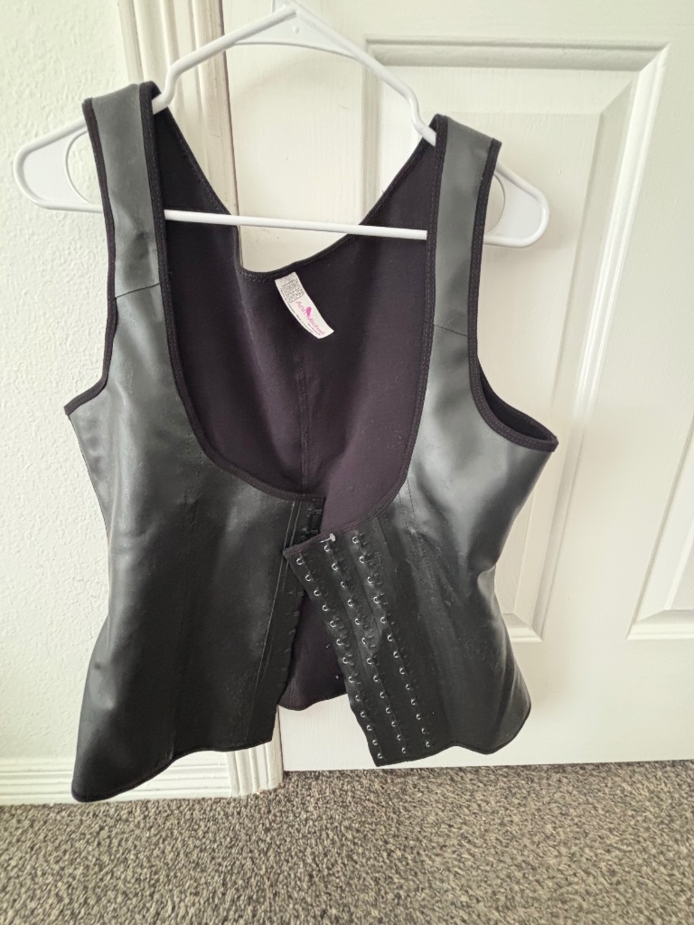 Latex compression waist trainer 3 hooks